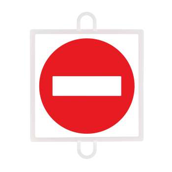 PANEL DE SEÑALIZACIÓN TRÁFICO DE PROHIBICIÓN Nº 1 (DIRECCIÓN CONTRARIA)