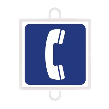 PANEL DE SEÑALIZACIÓN TRÁFICO DE INDICACIÓN Nº 2 (TELÉFONO)